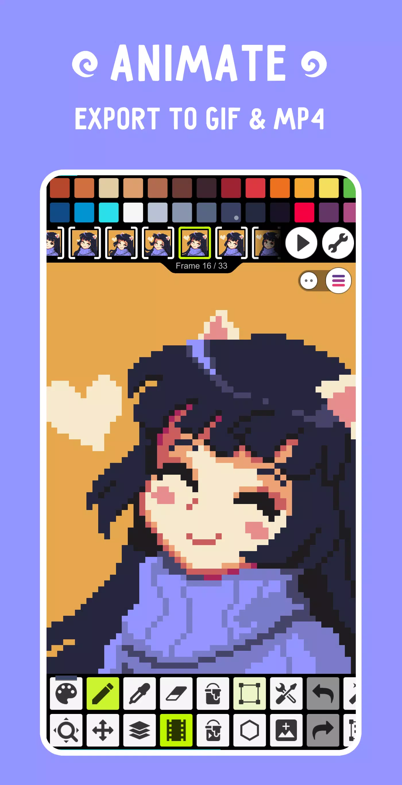 Pixel Studio Schermafbeelding 1