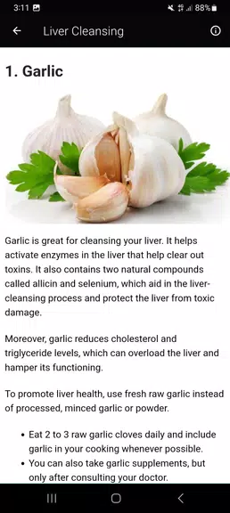 Top Liver Cleansing Superfoods Ekran Görüntüsü 2