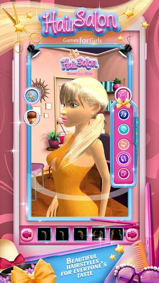 Hair Salon Games for Girls Screenshot 0