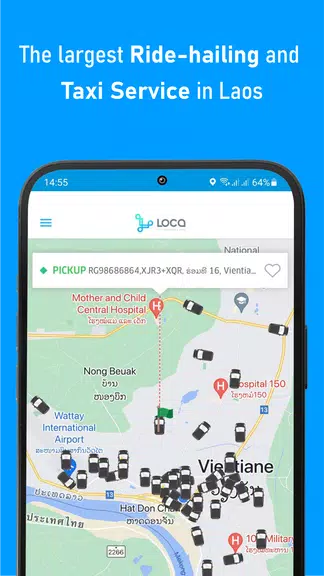 LOCA - Lao Taxi & Super App Screenshot 1