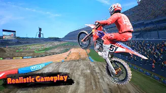 Motocross Stunt Bike Racing 3d Captura de pantalla 1