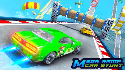 Ramp Car Games: GT Car Stunts Zrzut ekranu 1