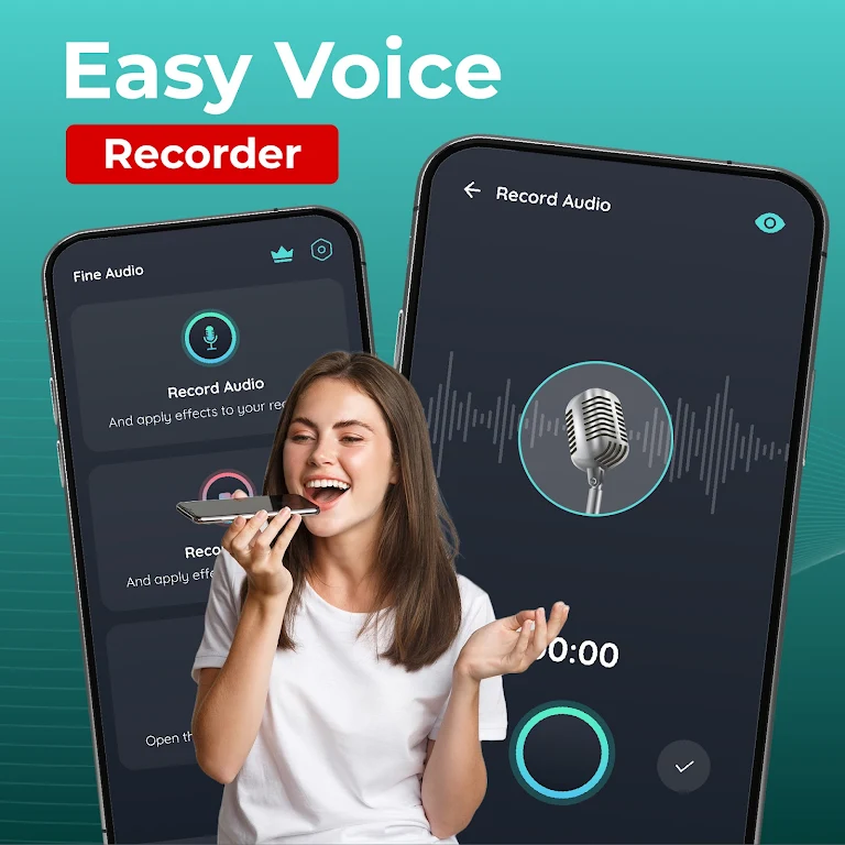 Voice Effect & Audios Recorder Captura de tela 0