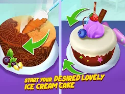 Cake Baking Games : Bakery 3D Captura de tela 1