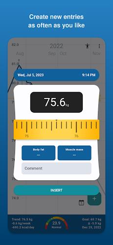 Libra Weight Manager Captura de tela 1