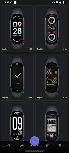 Mi Band 8 Watch Faces Ảnh chụp màn hình 0