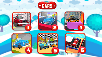 Animated puzzles cars স্ক্রিনশট 1