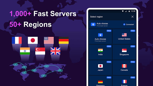 VPN Master - fast proxy VPN Ảnh chụp màn hình 2