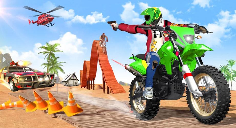 Gangster Bike: Real Race Game Ekran Görüntüsü 3
