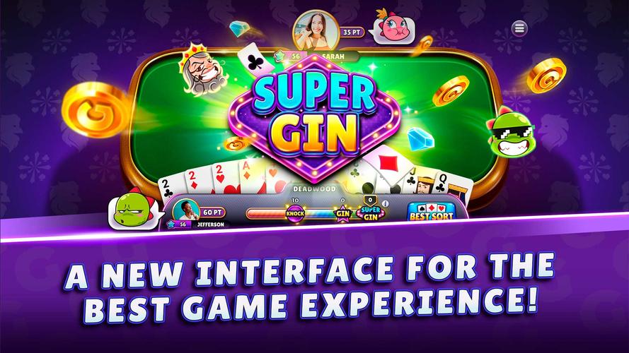 Gin Rummy Super - Card Game 스크린샷 2