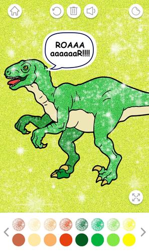 Glitter Coloring Game for Kids Zrzut ekranu 3