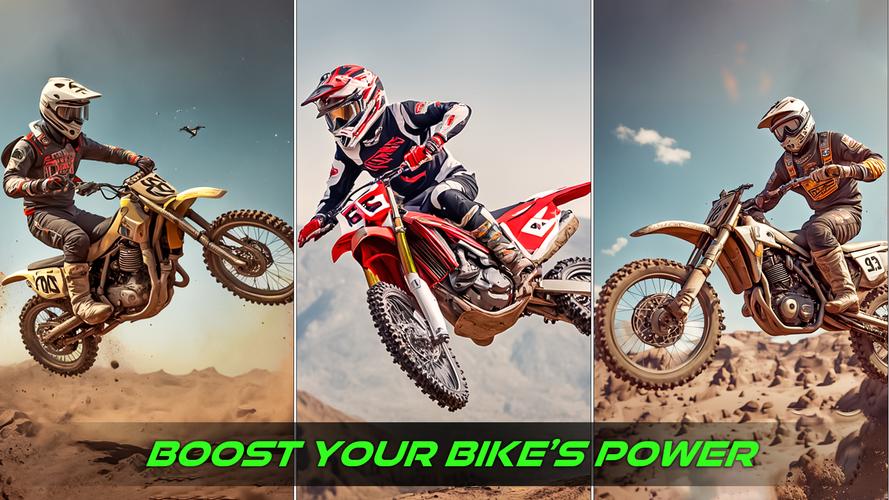 Dirt Bike Motor Cross Racing Ảnh chụp màn hình 3