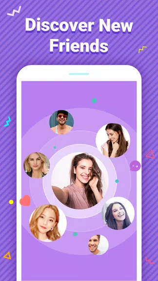Meet – Talk to Strangers Using Random Video Chat Zrzut ekranu 3