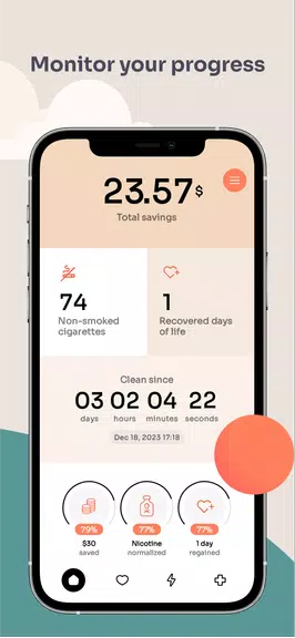Quit Smoking, Smoke-free Flamy Zrzut ekranu 1
