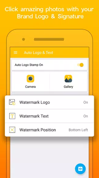 Auto Logo Watermark on Photo স্ক্রিনশট 2