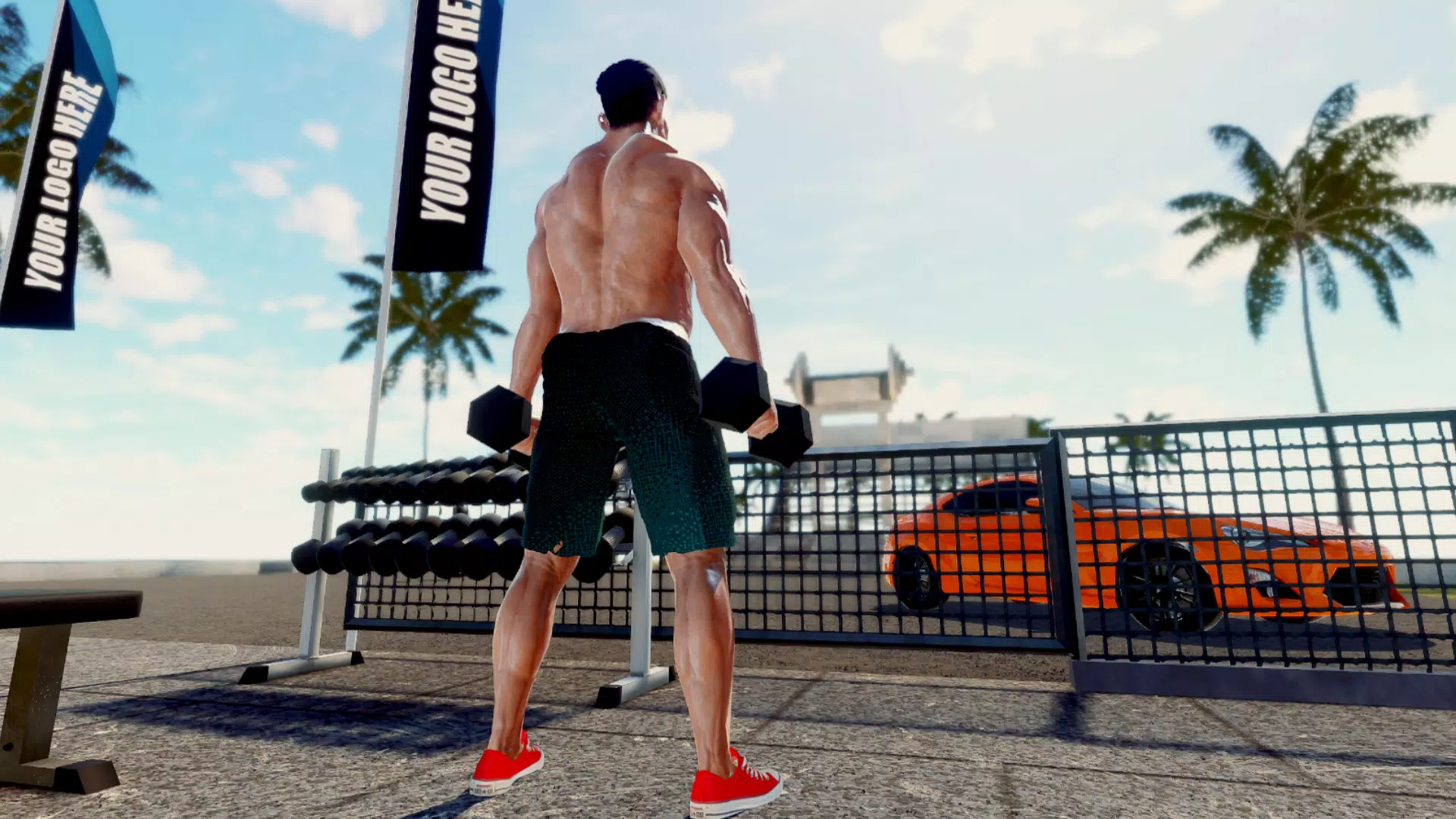 Iron Muscle IV - GYM simulator Capture d'écran 1