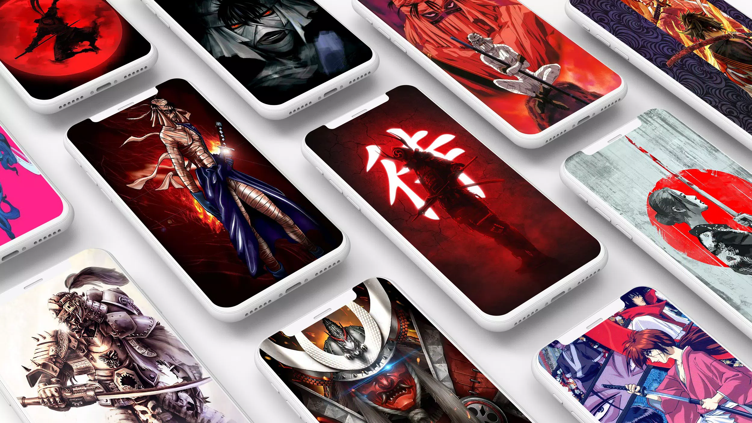Samurai Art Wallpaper Capture d'écran 0