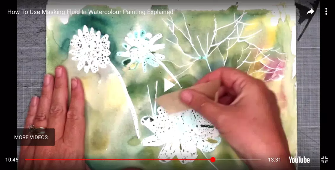 How to paint watercolor ဖန်သားပြင်ဓာတ်ပုံ 0