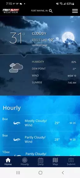 21Alive First Alert Weather Ekran Görüntüsü 0