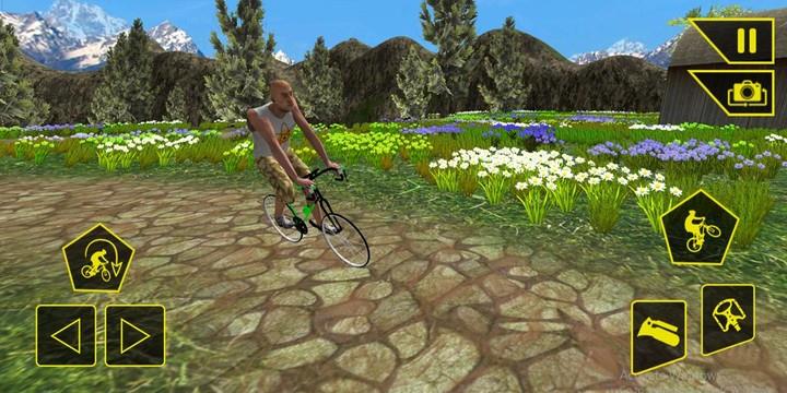 Cycle Stunt Game BMX Bike Game Captura de pantalla 3