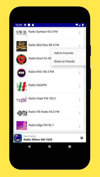 Radio App Australia: FM Online ภาพหน้าจอ 0