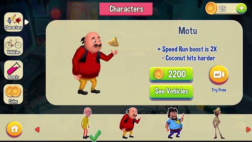 Motu Patlu Game Zrzut ekranu 1