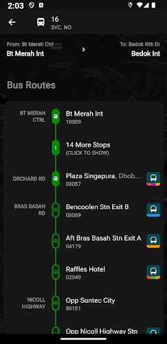 SG Bus Arrival Times ภาพหน้าจอ 3