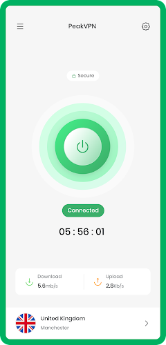 PeakVPN - Fast And Secure Screenshot 2