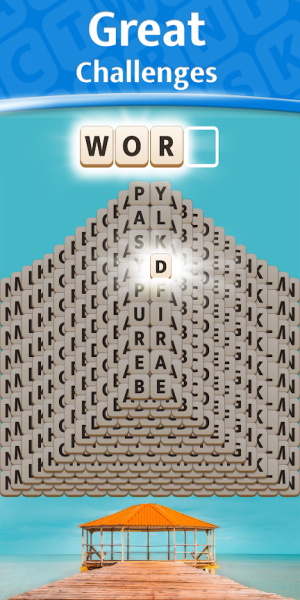 Wordjong Puzzle: Word Search Capture d'écran 0