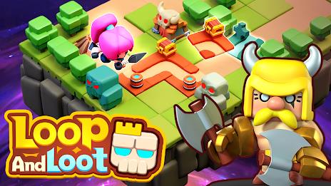 Loop & Loot™: Merge RPG ภาพหน้าจอ 0