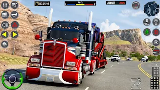 US Cargo Truck Simulator Game Ảnh chụp màn hình 3