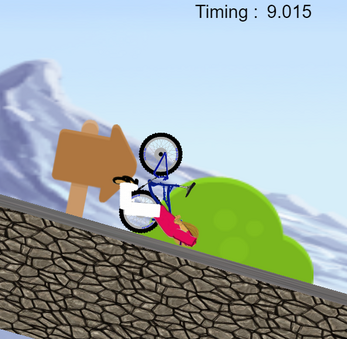 Corey (Downhill bike physics demo) Captura de tela 3