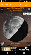 Moon Phase Widget Capture d'écran 0