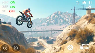 Motocross Beach Bike Games 3D Schermafbeelding 3