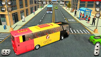 City Bus Simulator 3D Games Capture d'écran 3