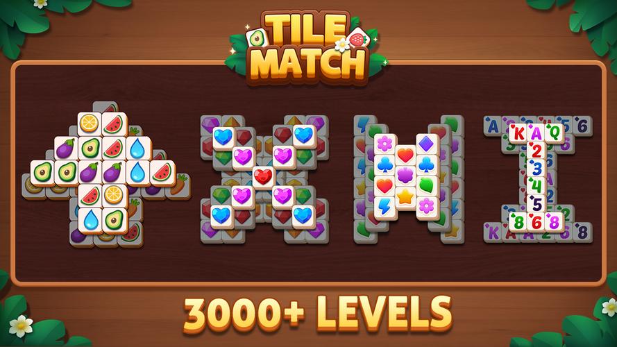 Tile Match - Match Animal 스크린샷 1