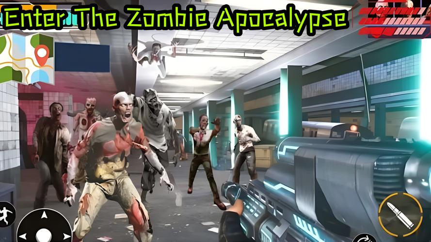 Zombie Apocalypse-Dead City Скриншот 2
