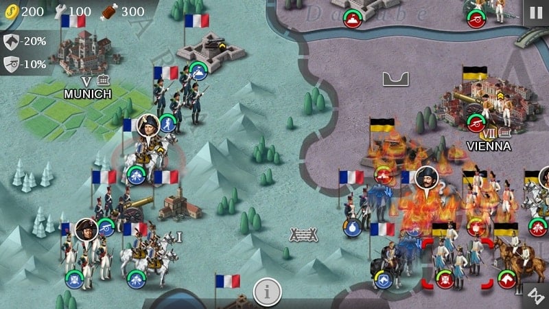 European War 4 : Napoleon Скриншот 1