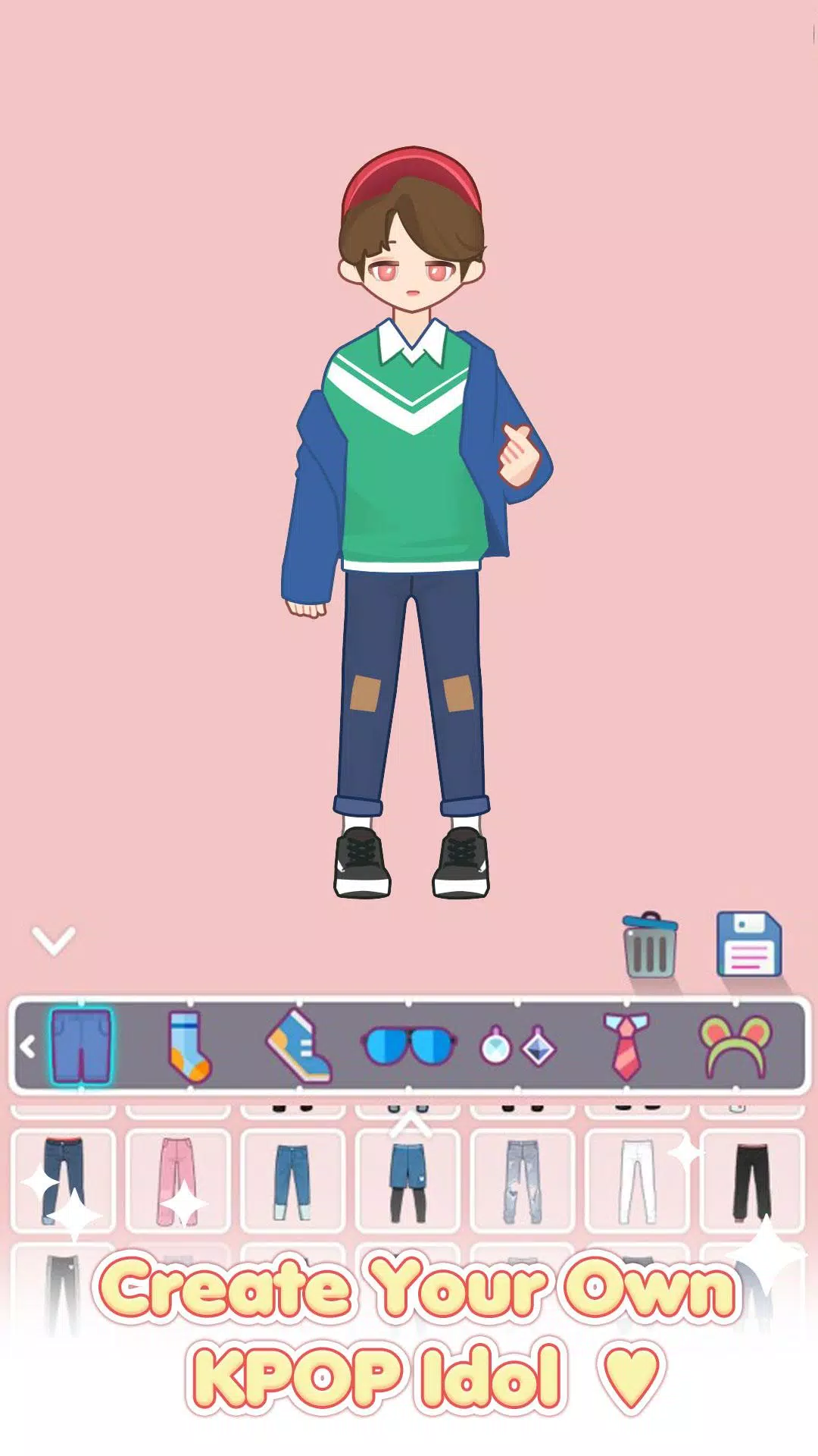 MY IDOL : Dress Up Game Ảnh chụp màn hình 2