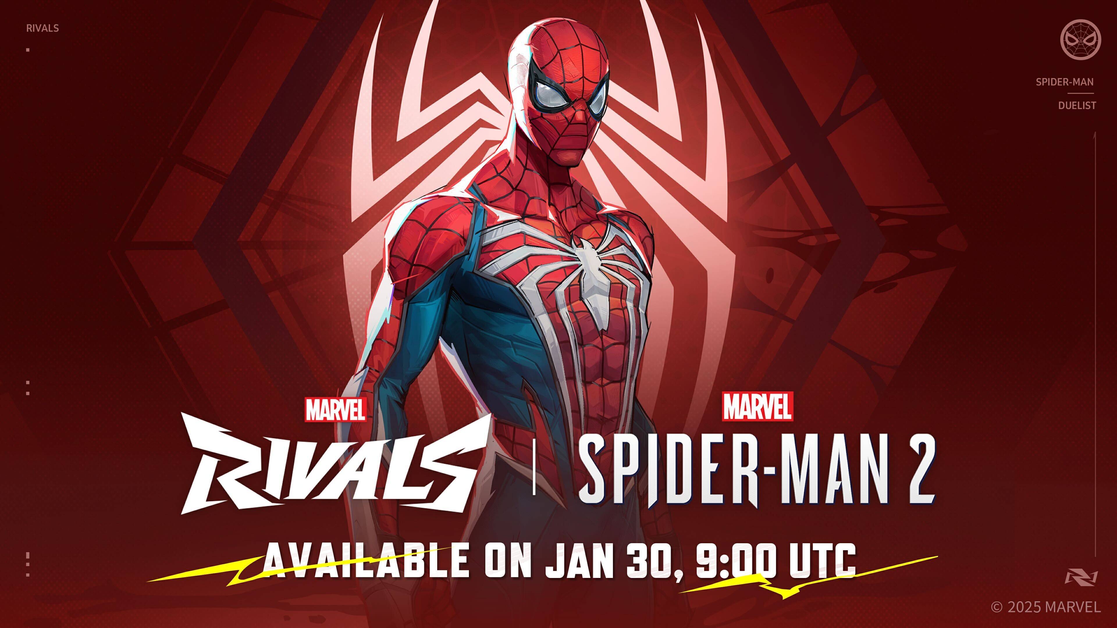 Marvel Rivals: Spider-Man 2 takım elbise bu ay geldi