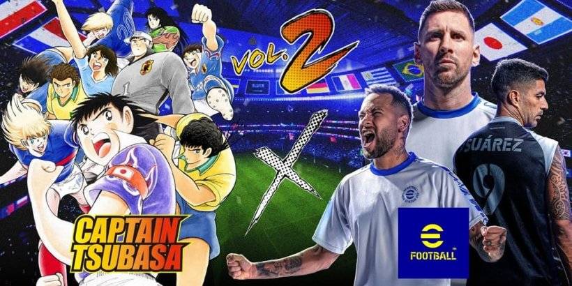 Efootballは、象徴的な漫画シリーズのキャプテンツバサとのコラボレーションの第2巻を開始します