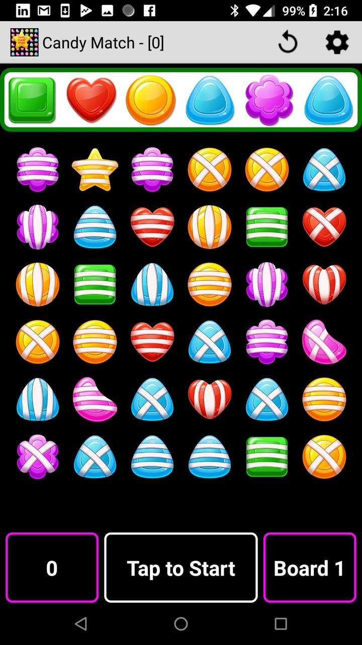 Candy Match Bingo Captura de pantalla 0