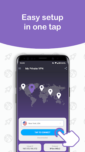 My Private VPN Schermafbeelding 1