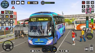 City Coach Bus Driving 2023 スクリーンショット 3