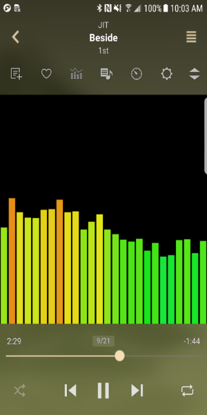 jetAudio Hi-Res Music Player Tangkapan skrin 2