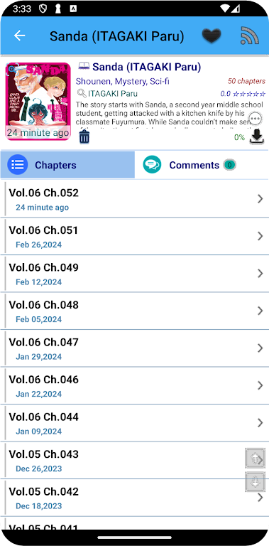 Manga World - Online Reader Tangkapan skrin 3