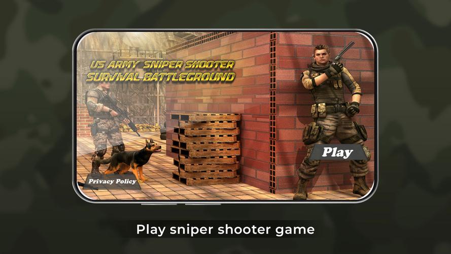 Army Sniper Shooter Tangkapan skrin 0