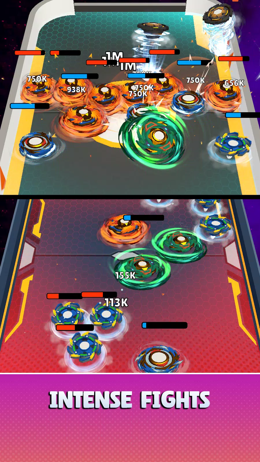 Spinner Infinity: Merge Battle Screenshot 1