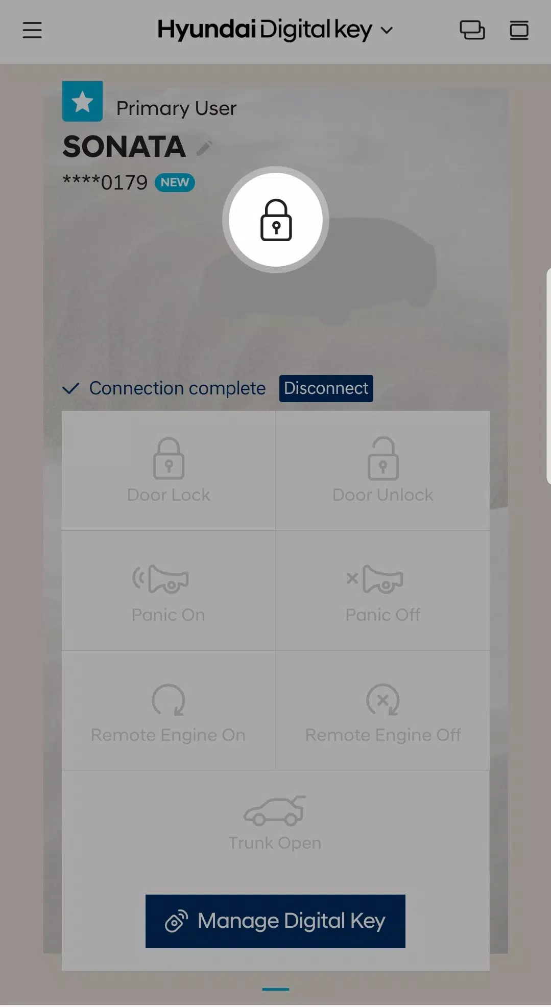 Hyundai Digital Key Screenshot 0