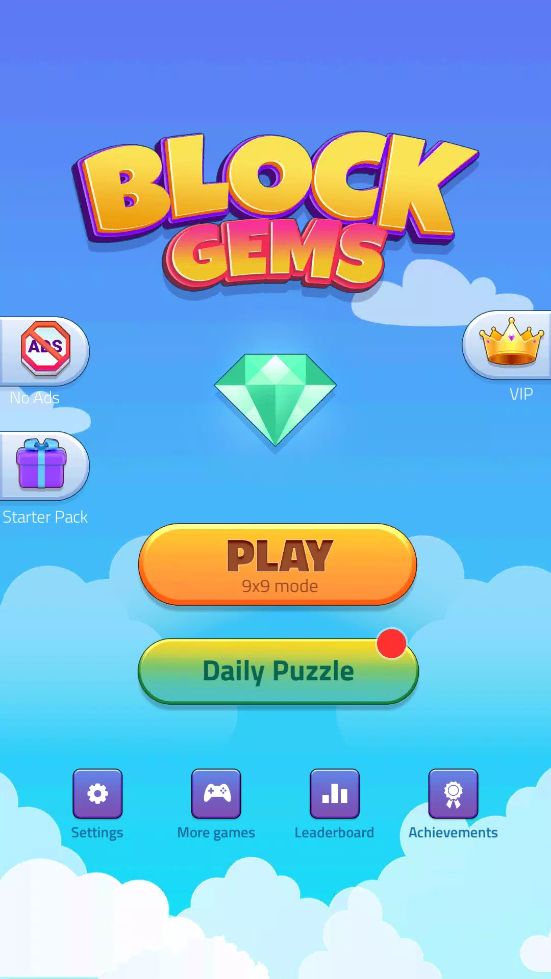 Block Puzzle - Gems Adventure ဖန်သားပြင်ဓာတ်ပုံ 0